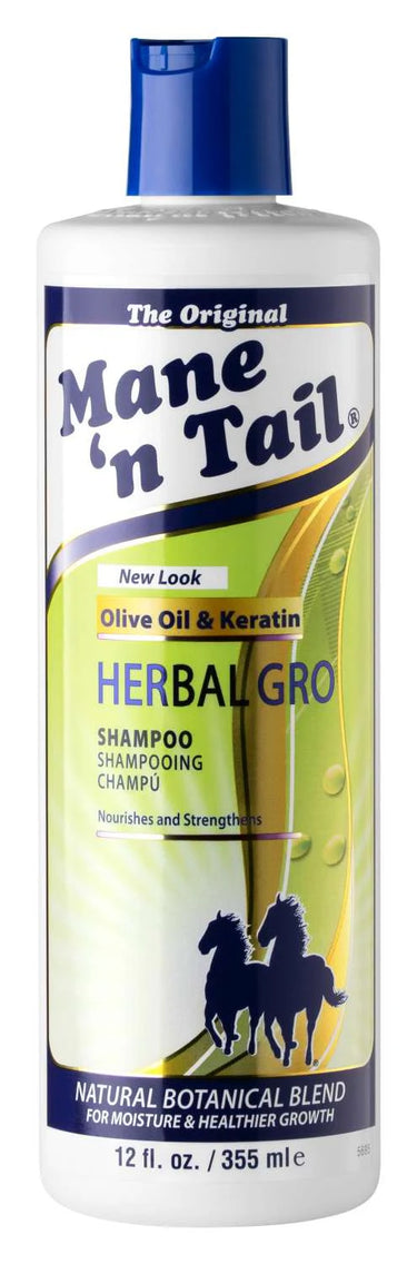 Mane ‘n Tail Herbal Gro Shampoo – Olive Oil & Keratin (12 fl oz) - ANNS BEAUTY SUPPLY